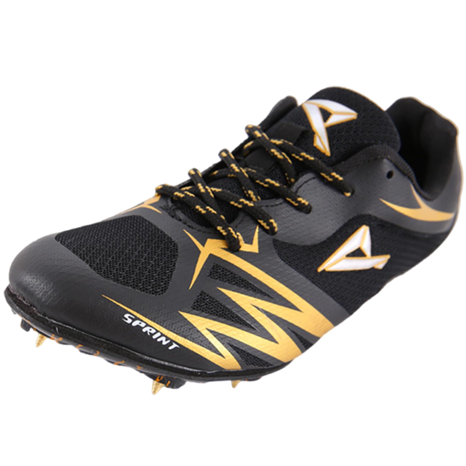 Unisex Chiodate Scarpe,Scarpe da Atletica Leggera Spikes Atletica,Scarpe Chiodate Atletica Leggera,Comodo Traspirante Antiscivolo,Antiscivolo,con Punte,Sneakers Comode per Corsa,Salto in