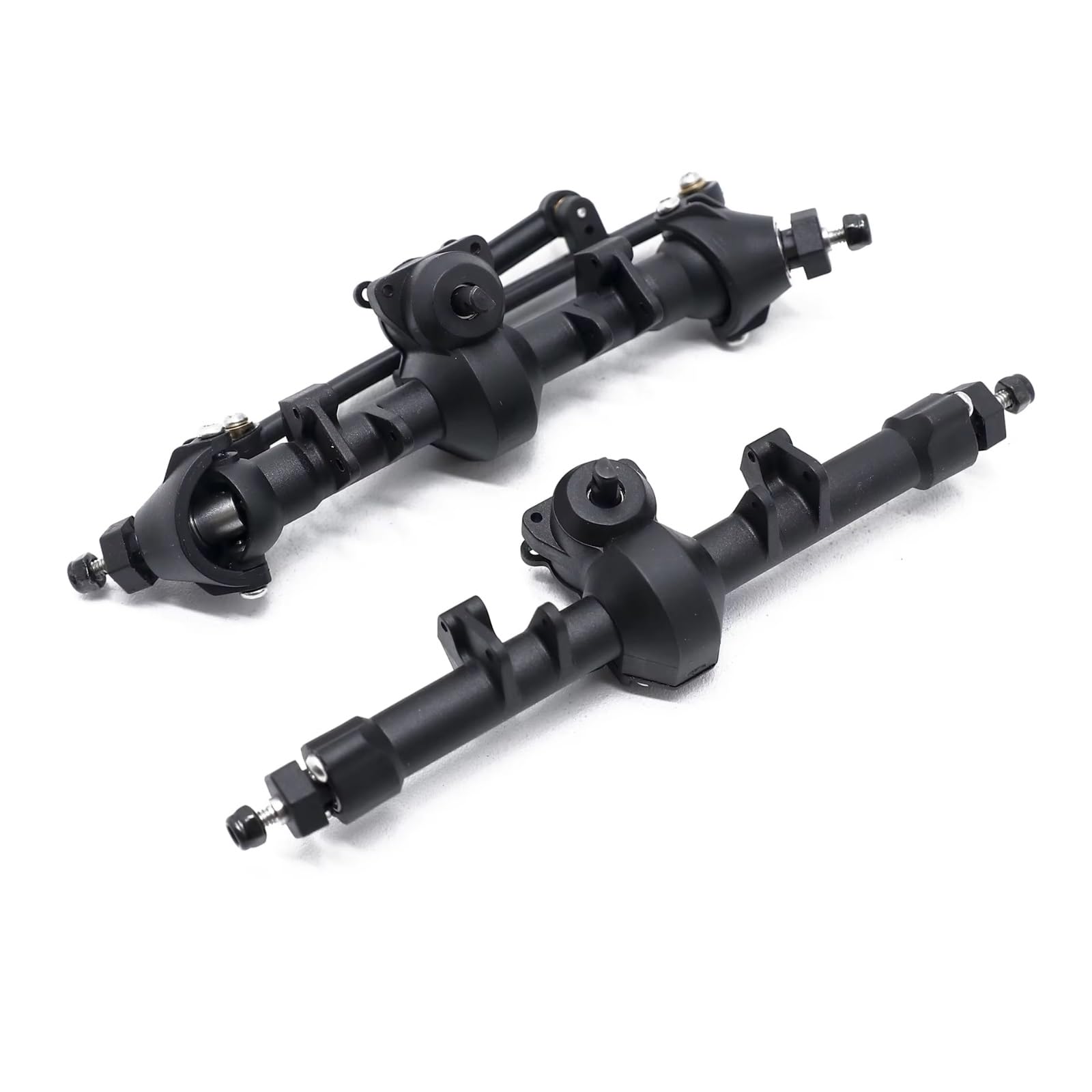 Compatible con Axial para SCX24 1/24 Control Remoto Crawler Cars Actualizaciones Piezas Accesorios De Reemplazo Juego Eje Delantero Trasero Piezas