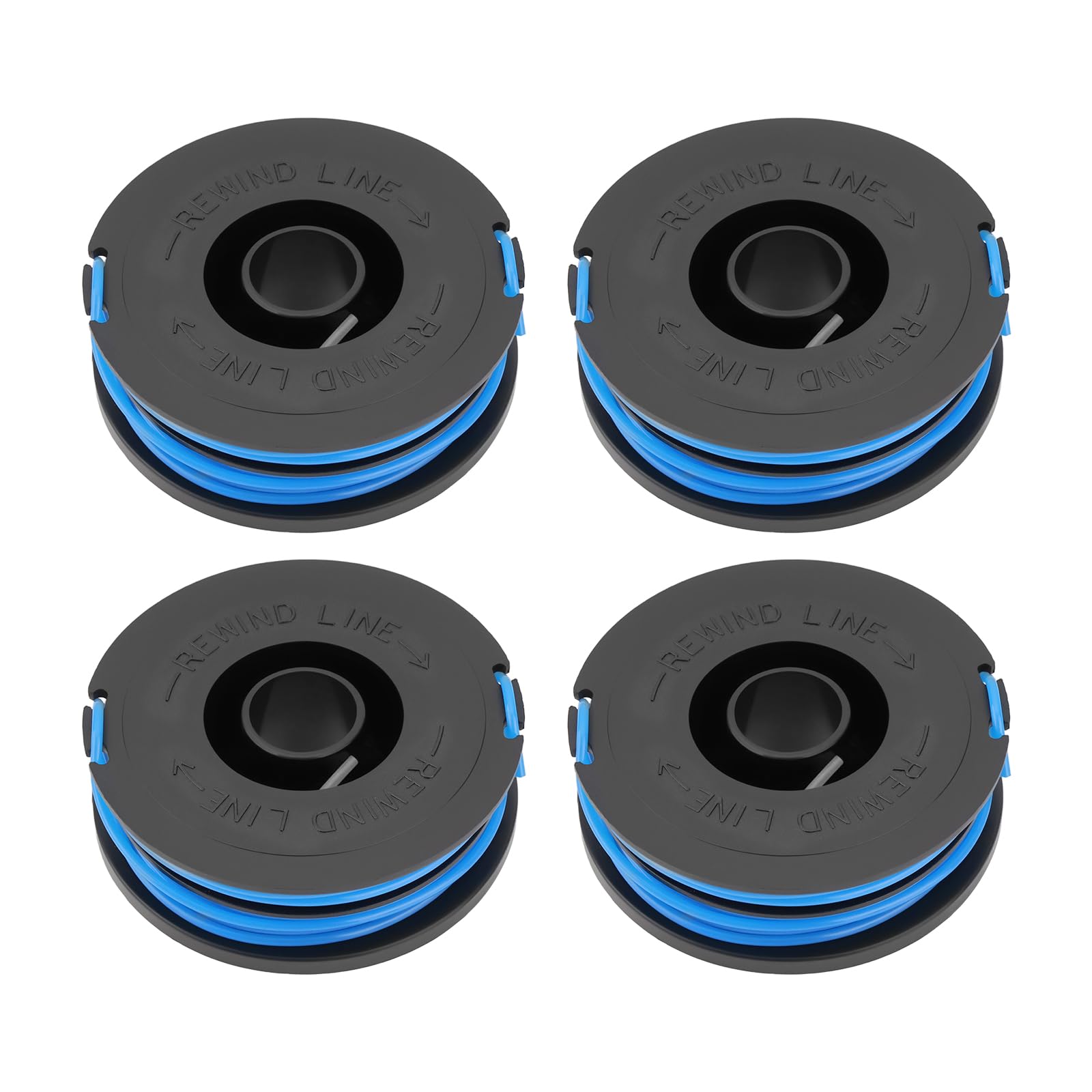 LT Easiyl 4Pcs GT2826 Strimmer Grass Trimmer Replacement Spool and Line 5mx1.5mm Compatible with Qualcast GT2826 Strimmer Compatible with MacAllister MGT430