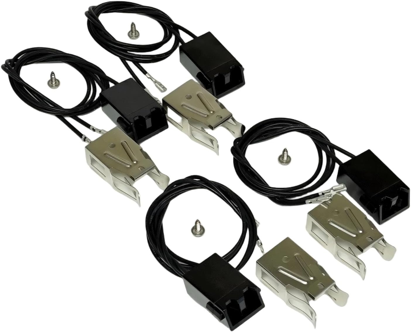 WB2X8228 Range Stove Element Receptacle and Wire Kit, Compatible for GE Range Stove, Receptaclel Replace part number 250535 AH242972 EA242972 AP2013499 PS242972 WB02X8228