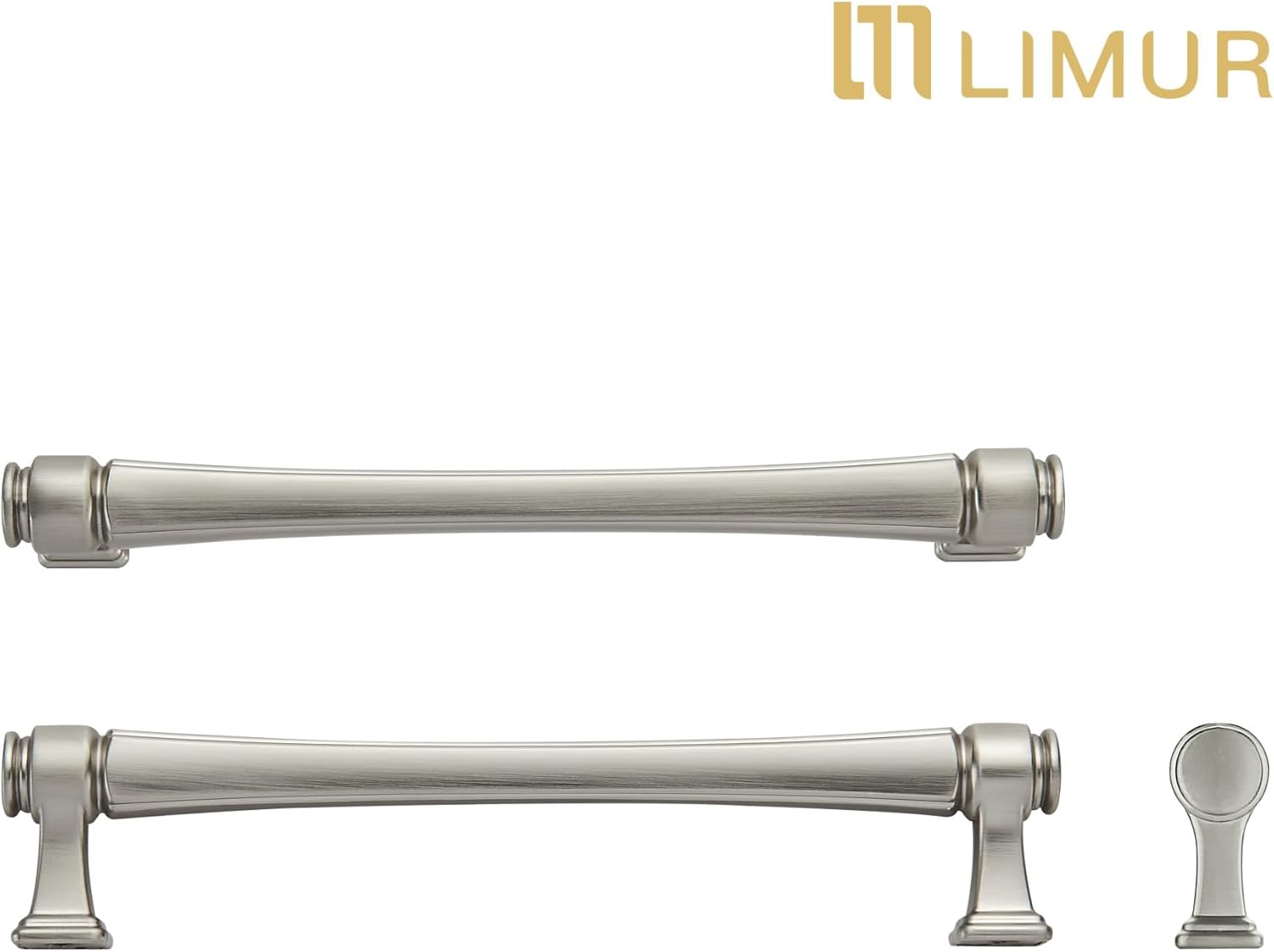 LIMUR NO. 915 (10, Brushed Satin Nickel, 5"/128 MM Hole Center)