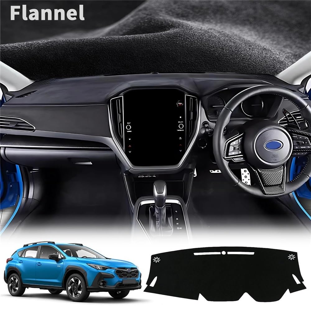 Tappetino Copri cruscotto, Tappetino per cruscotto, Subaru Crosstrek 2024/2025, Tappetino Antiscivolo con Protezione Solare Il cruscotto