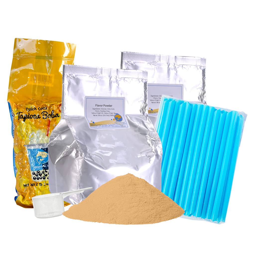 Buy BUBBLE TEA SUPPLY At Home Coffee [4045 drinks] Starter Bubble Tea Kit Gift Set Bubble Tea