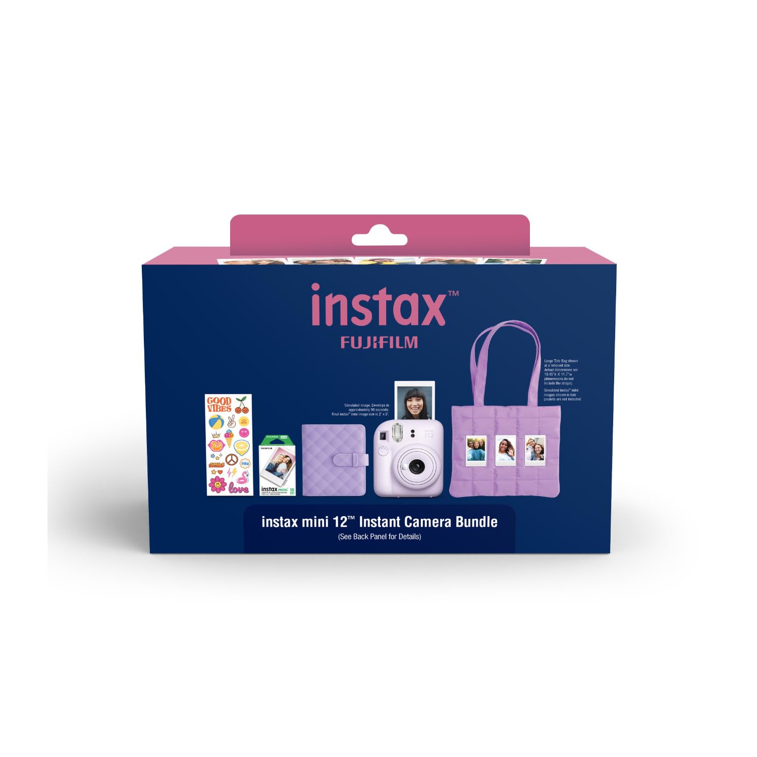 FUJIFILM Instax Mini Purple Holiday Bundle 2025