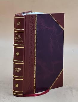 The Devils Advocate 1909 [Leather Bound]