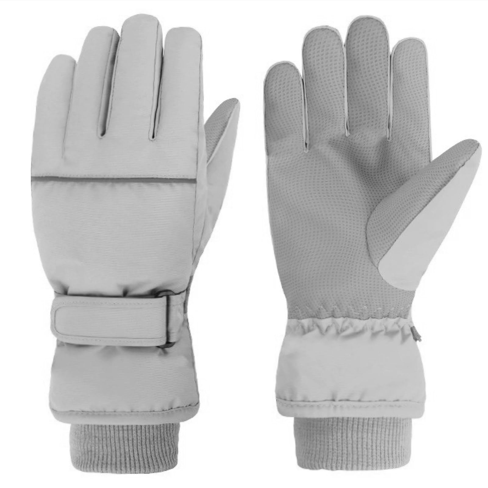 Azarxis Kids Snow Ski Gloves, Waterproof Winter Mittens for Boys Girls