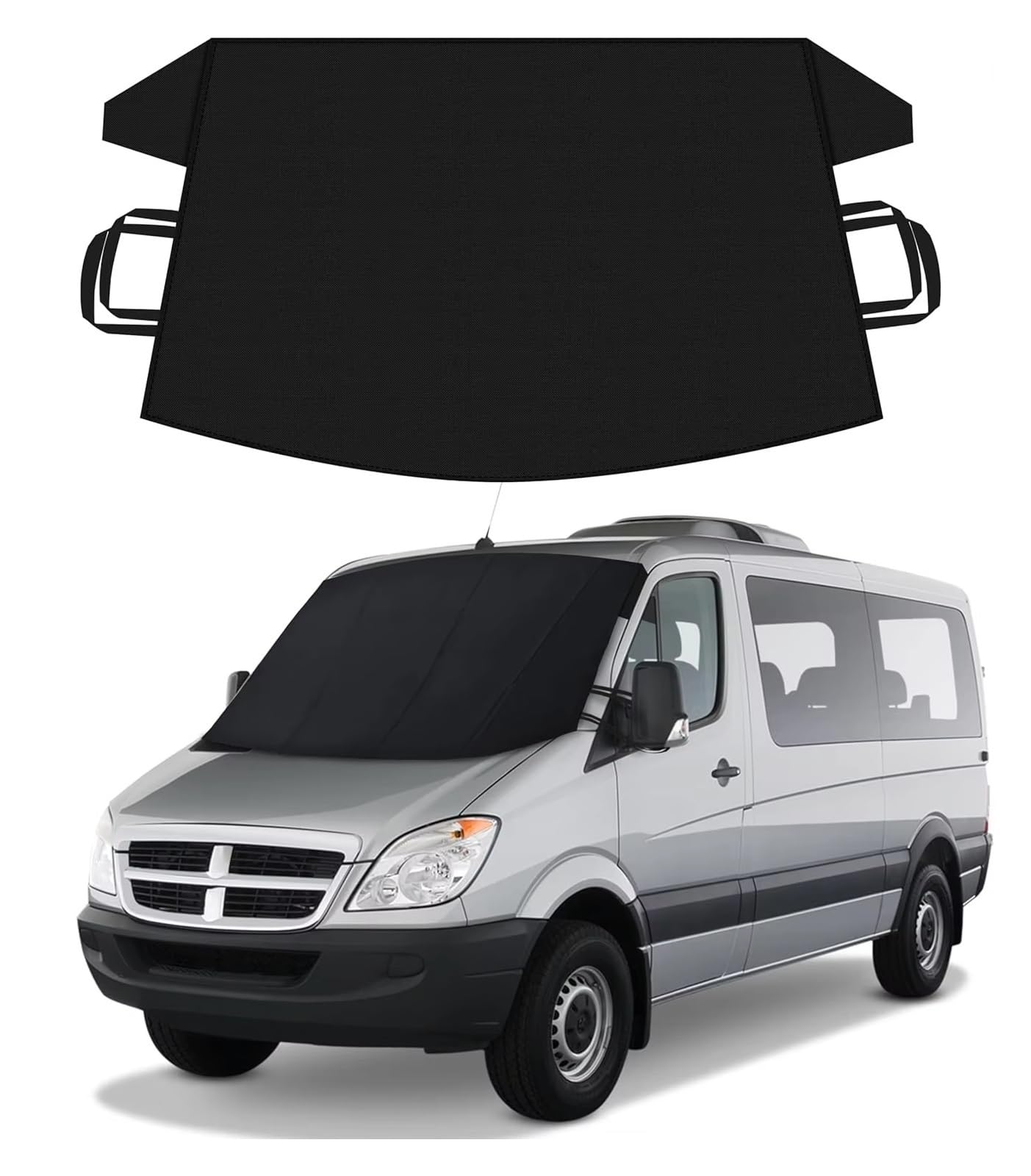 Sonnenschutz Auto Wohnmobil-Windschutzscheibe Sonnen- Und Schneeschutz Universeller Windabweiser Schildabdeckung Wohnmobil Wohnwagen Außenschutz