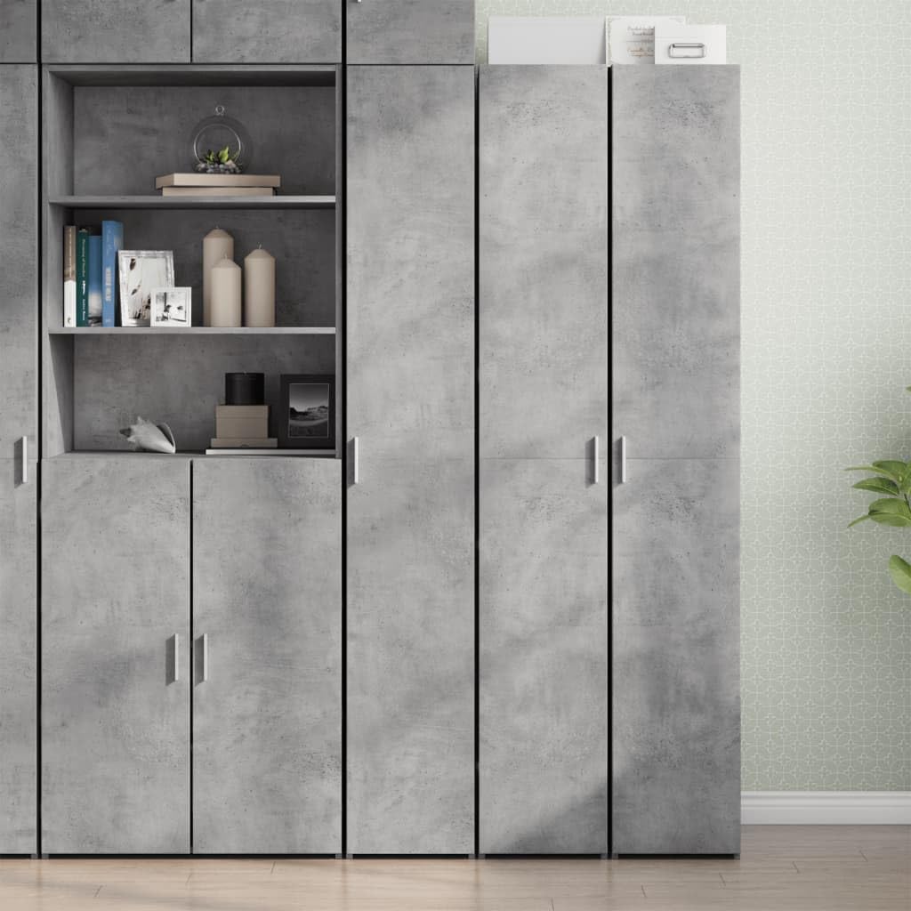 Tablero de madera contra el desorden doméstico con almacenamiento vertical de 185 cm