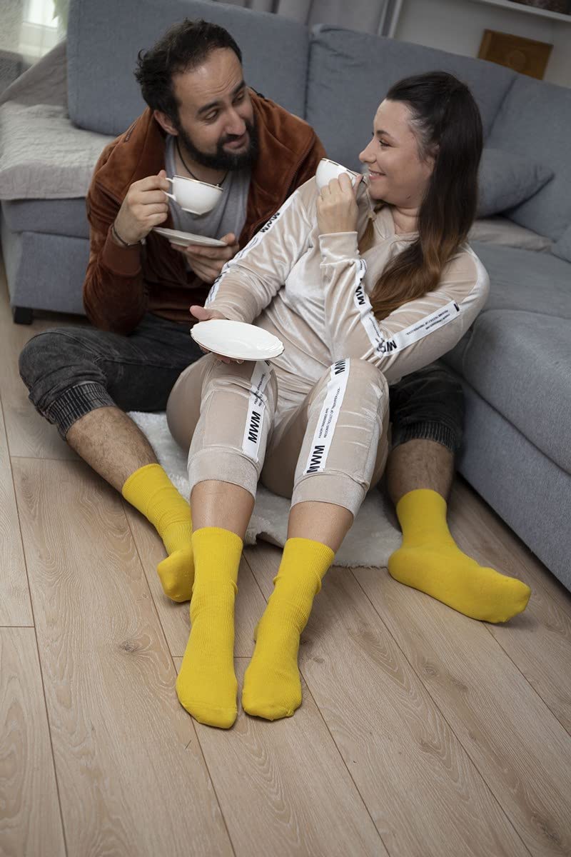 Rainbow Socks - Femme Homme Chaussettes Antibactériennes Diabetiques