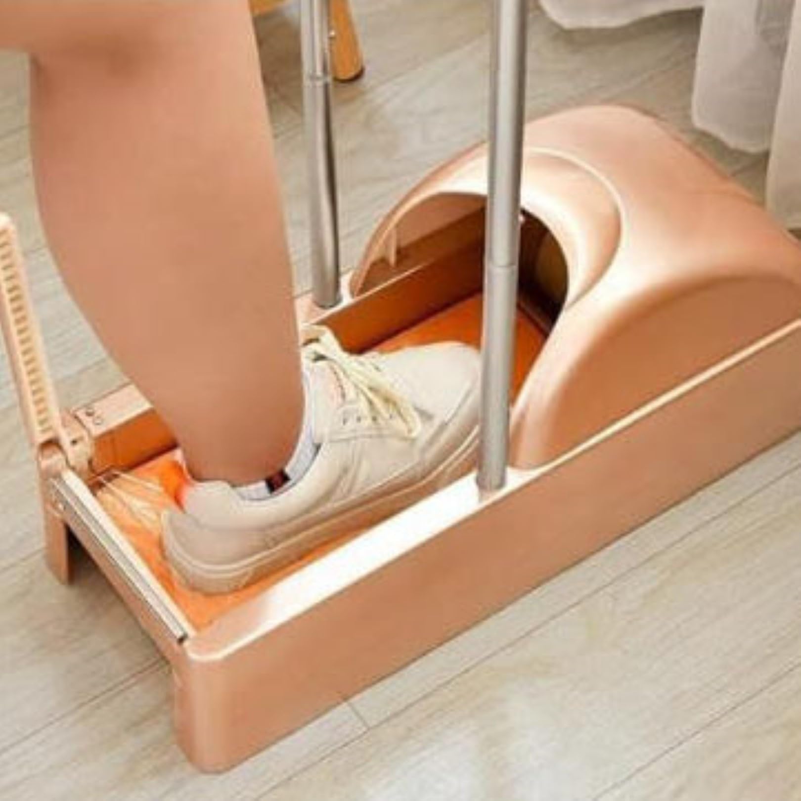 Distributore automatico di copriscarpe usa e getta, portatile, per casa, ufficio e fabbrica, facile da usare, protezione efficiente delle scarpe