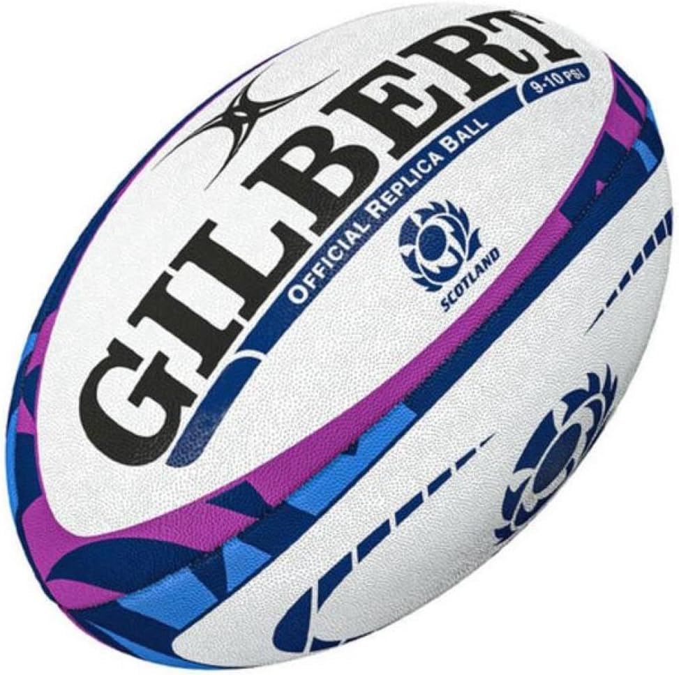 Gilbert- Balon Rugby Réplica de Escocia, Talla 5