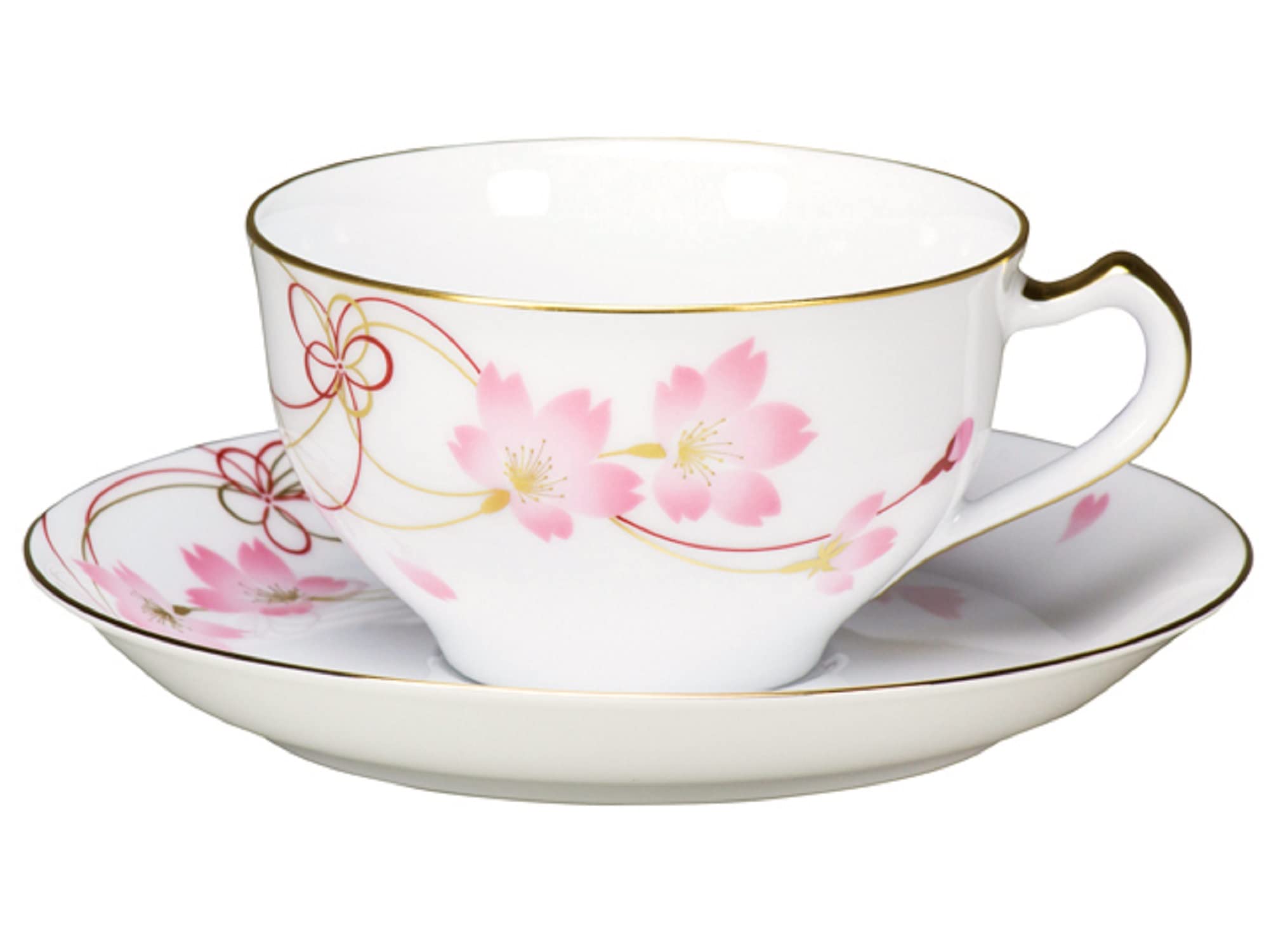 Amazon | 大倉陶園 桜シリーズ第6回「結桜」 カップ＆ソーサー 1C/A682  