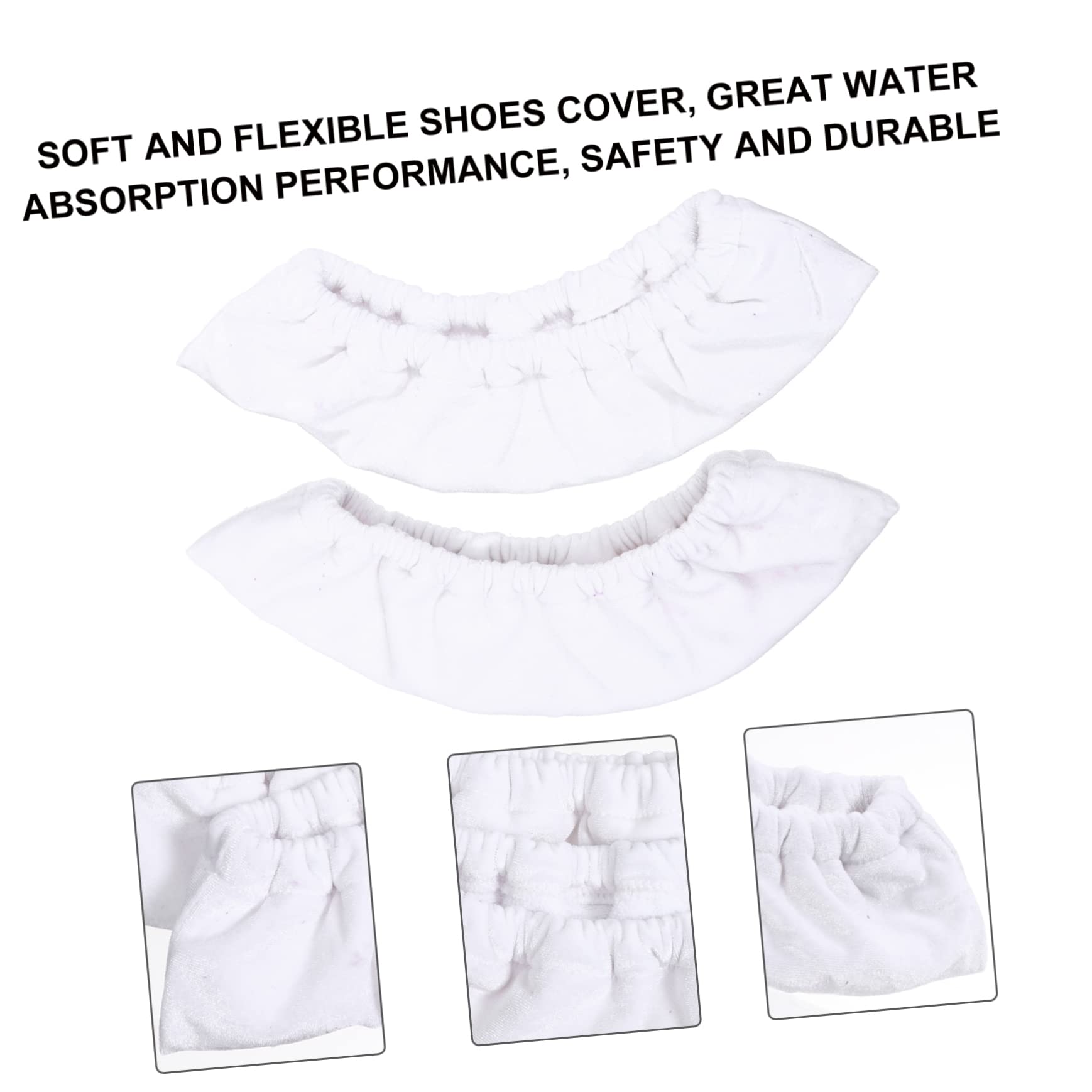 BESPORTBLE Lot De 2 Paires De Patins À roulettes pour Adultes pour Patins À Glace Patins Artistiques Robustes Et Flexibles Absorbant l'eau
