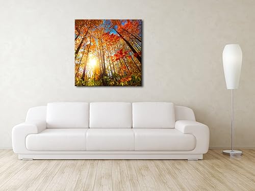 Miniatura 8 de Pyradecor Impresiones en lienzo grandes para pared, último toque de puesta de sol, pinturas para sala de estar, dormitorio, decoración del hogar,