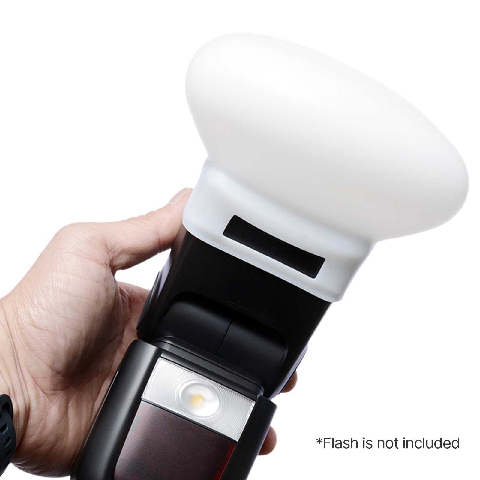 Professioneller Blitz Diffusor Aus Silikon - Weichmacher Für Godox TT685 V860 Speedlights | 12x8cm
