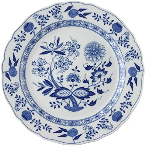 Hutschenreuther Blau Zwiebelmuster Platzteller 31 cm Fahne/ Gourmetteller Cover