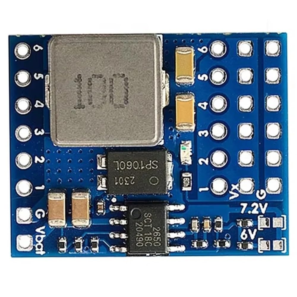 SERVO PDB con 4A BEC: la solución contra fallos de alimentación en servos de avión RC FPV 4