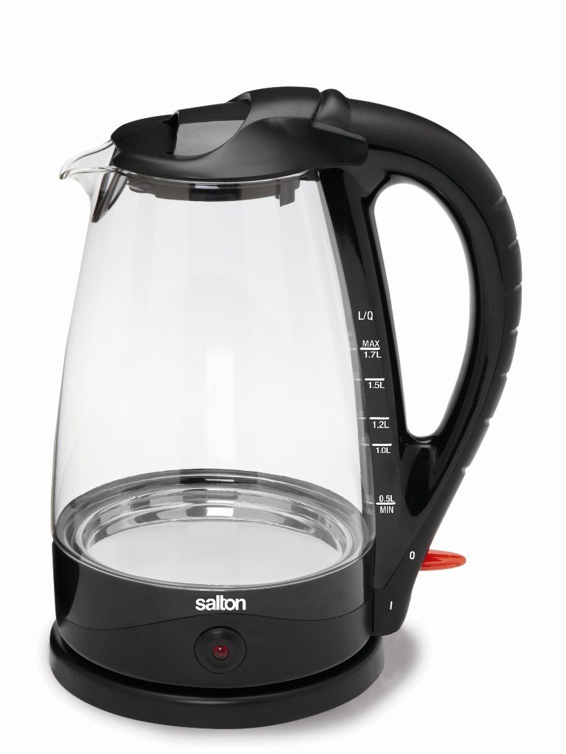 Buy Salton GK1323 Cordless Electric Glass Kettle 1.7Liter Online at
