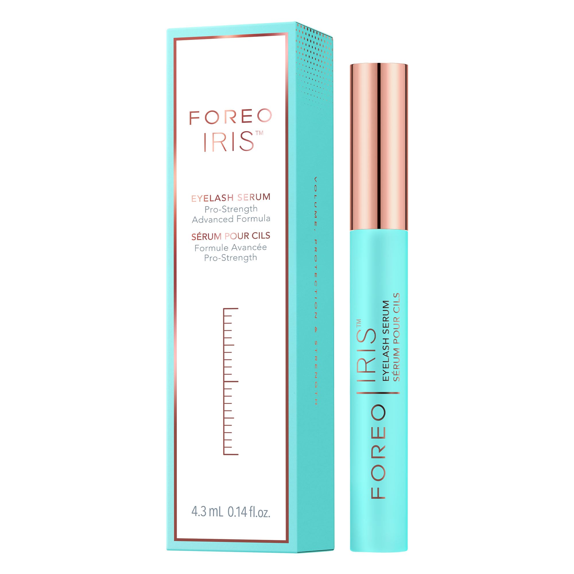 Foreo Iris Eyelash Serum - Volume, Protection & Strength - Longer Lashes - Concentrated Lash Serum - Phytokeratin, Arginine & Hyaluronic Acid - Fragrance