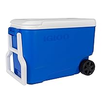 IGLOO Wheelie Cool 38 Frigoriferi Portatili con Ruote, 36 L, Blu