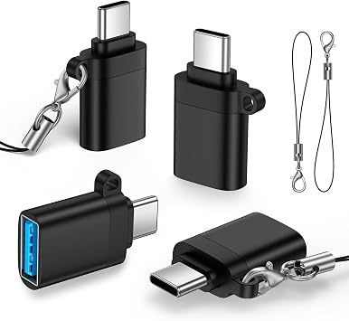 USB C to USB Adapter, USB C Female to USB Male Adapter for iPhone Android