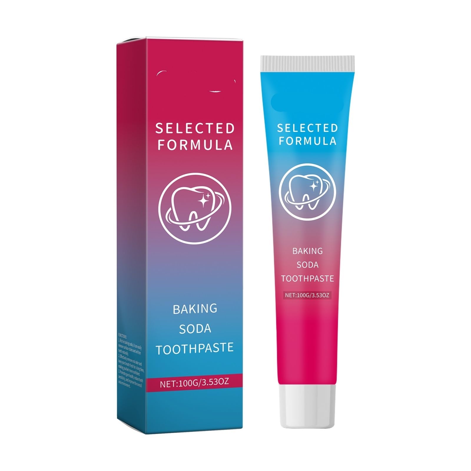 Dentifrice menthe fraîche pour dents sensibles qui saignent et jaunissent