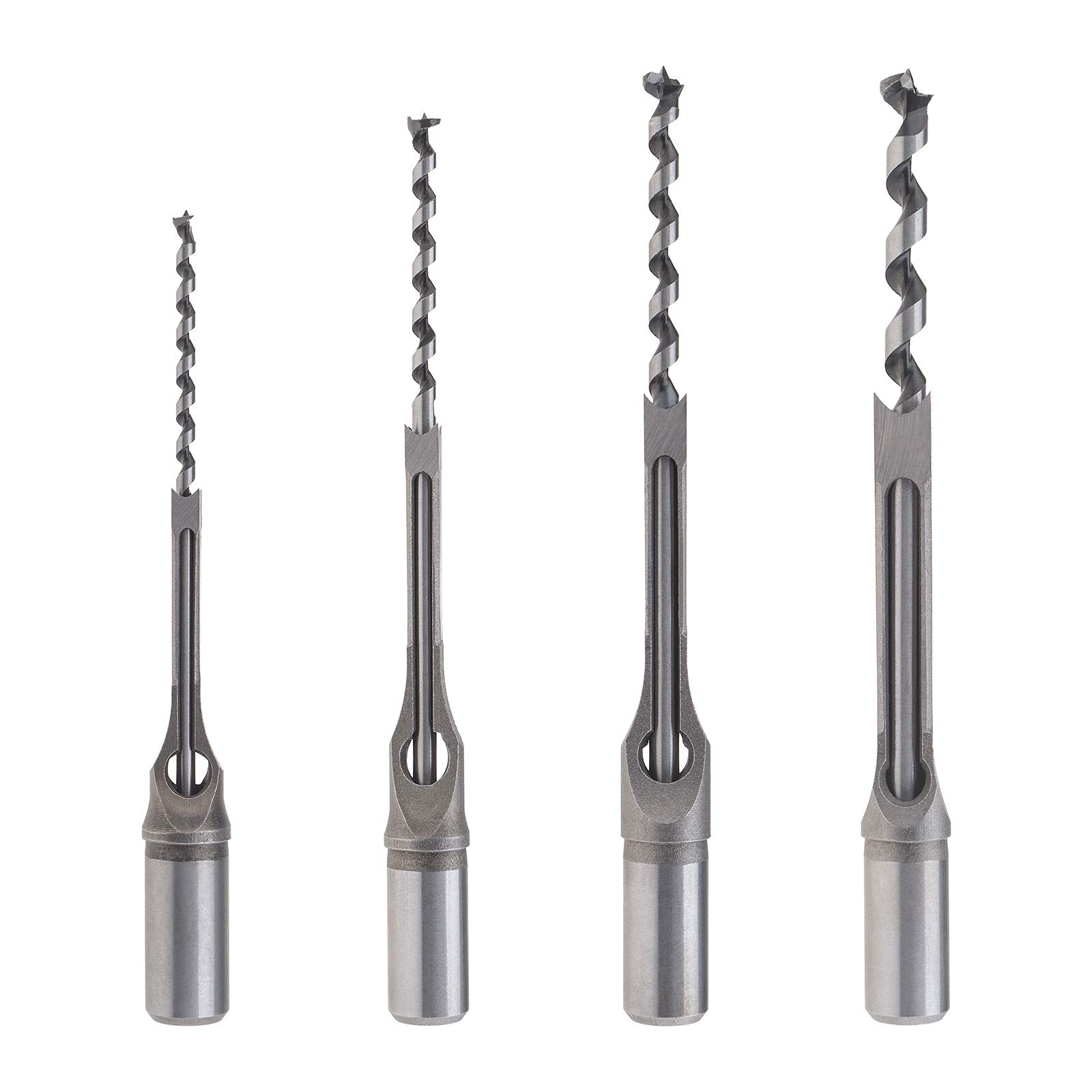 Foret à trou carré OTOTEC kit de 4 ciseaux à mortaiser pour bois
