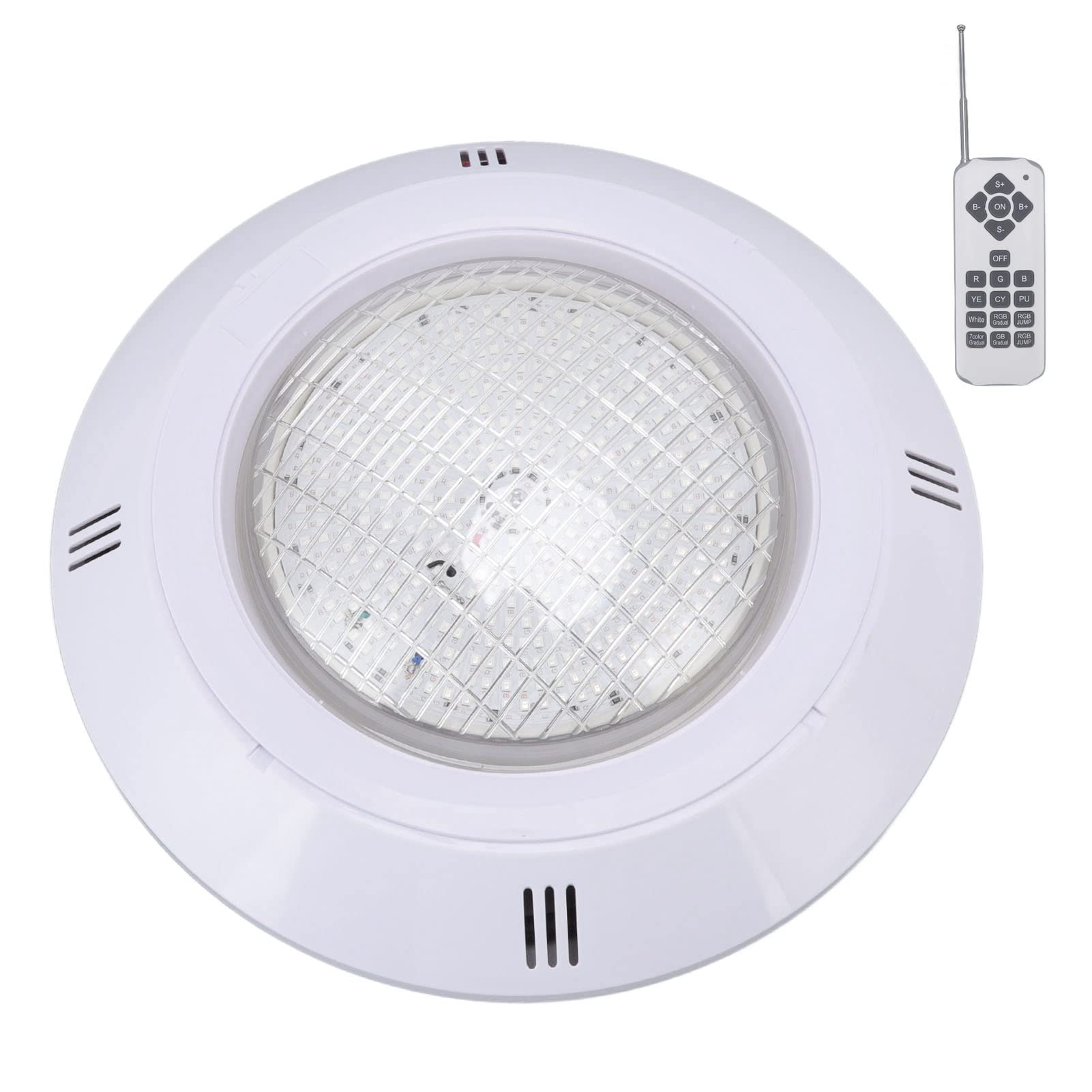 Oświetlenie Basenowe LED, Kolorowe Podwodne światło RGB z Pilotem ABS do zastosowań w Hotelowych Basenach i Akwariach (18W)