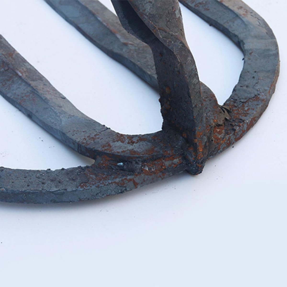 4-zinken Gartenrechen aus Kohlenstoffstahl, Schwarz, Handrechen