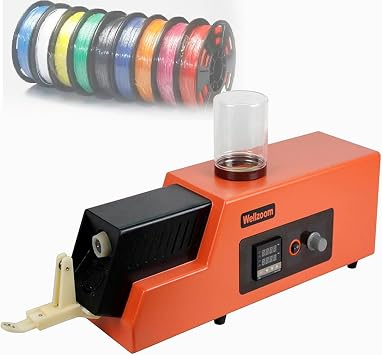 3D خيوط الطارد آلة، 300-650 mm/دقيقة سرعة قابل للتعديل، شاشة LCD، لسطح المكتب 3 D طابعة خيوط الطارد آلة