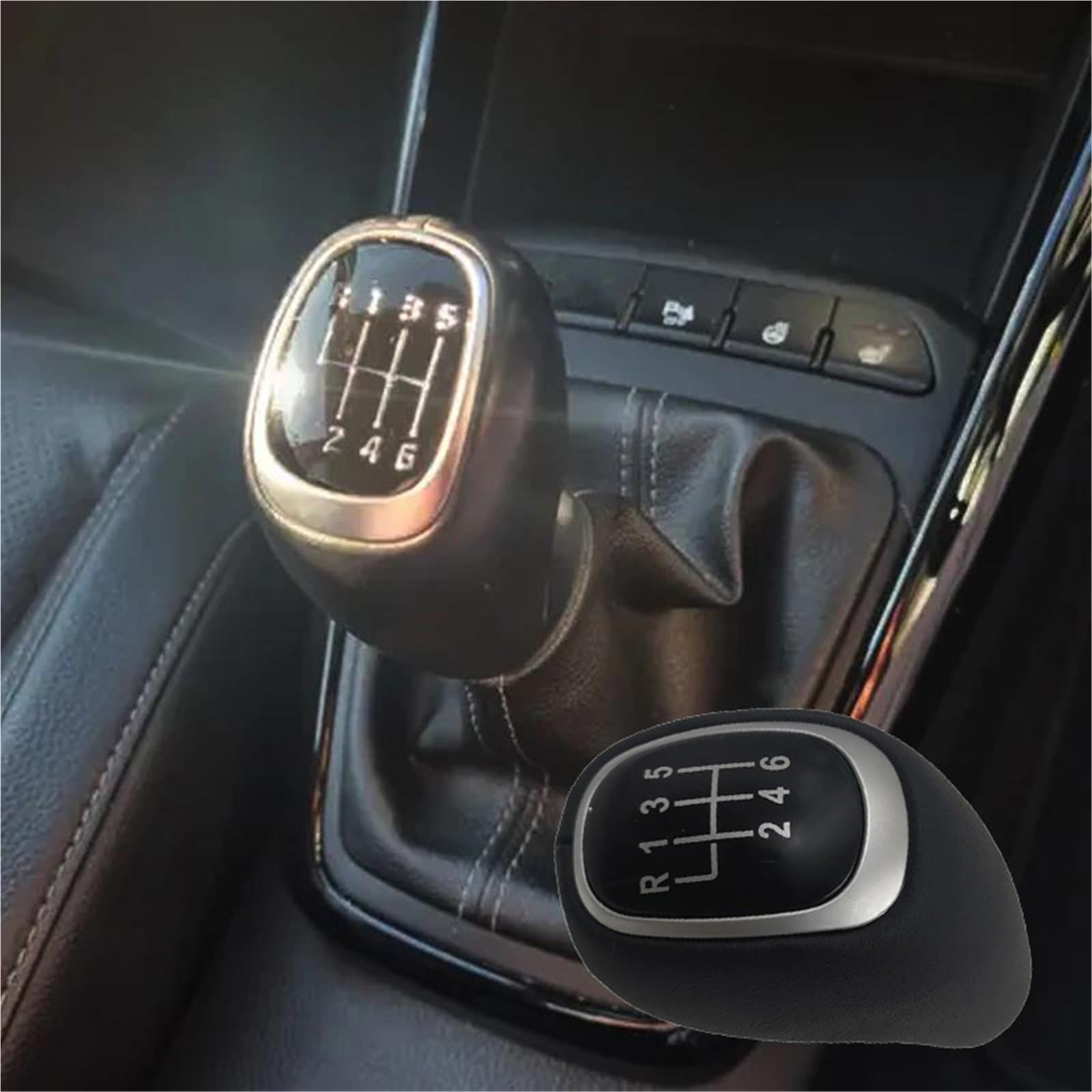WILSEM 6 Speed Car Manual Transmission Shifter Lever Handball Gear Shift Knob For Kia For Rio 4 MK4 For Sportage 2017-2022