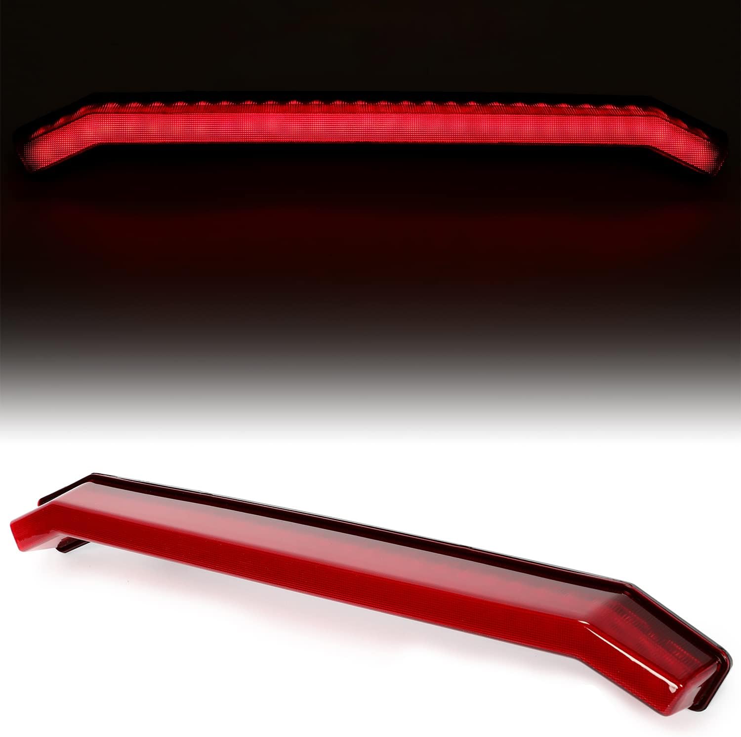 HECASA Center Tail Light Compatible with 2019-2023 Polaris RZR XP 1000 / XP Turbo/XP 4 Turbo/XP 4 1000 Replacement for 2413431 UTV Rear Center Accent Brake Lamp Taillight