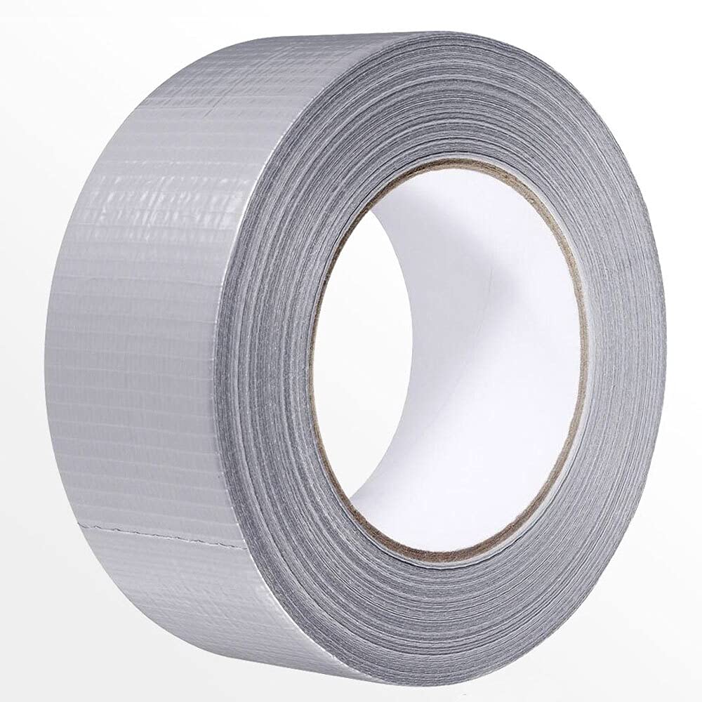 48 Rollen 48mm x 50m Gewebeband Panzertape Gaffa Tape silber grau