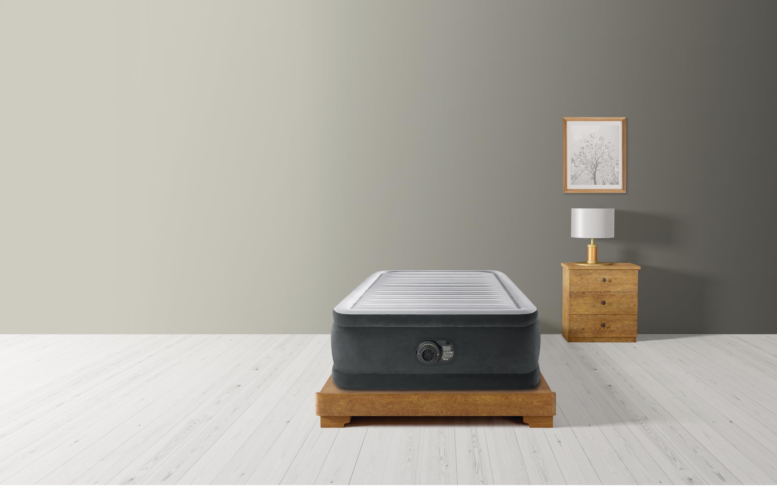 Intex Lit D'Appoint Comfort Plush Elevated Électrique 1 Pers