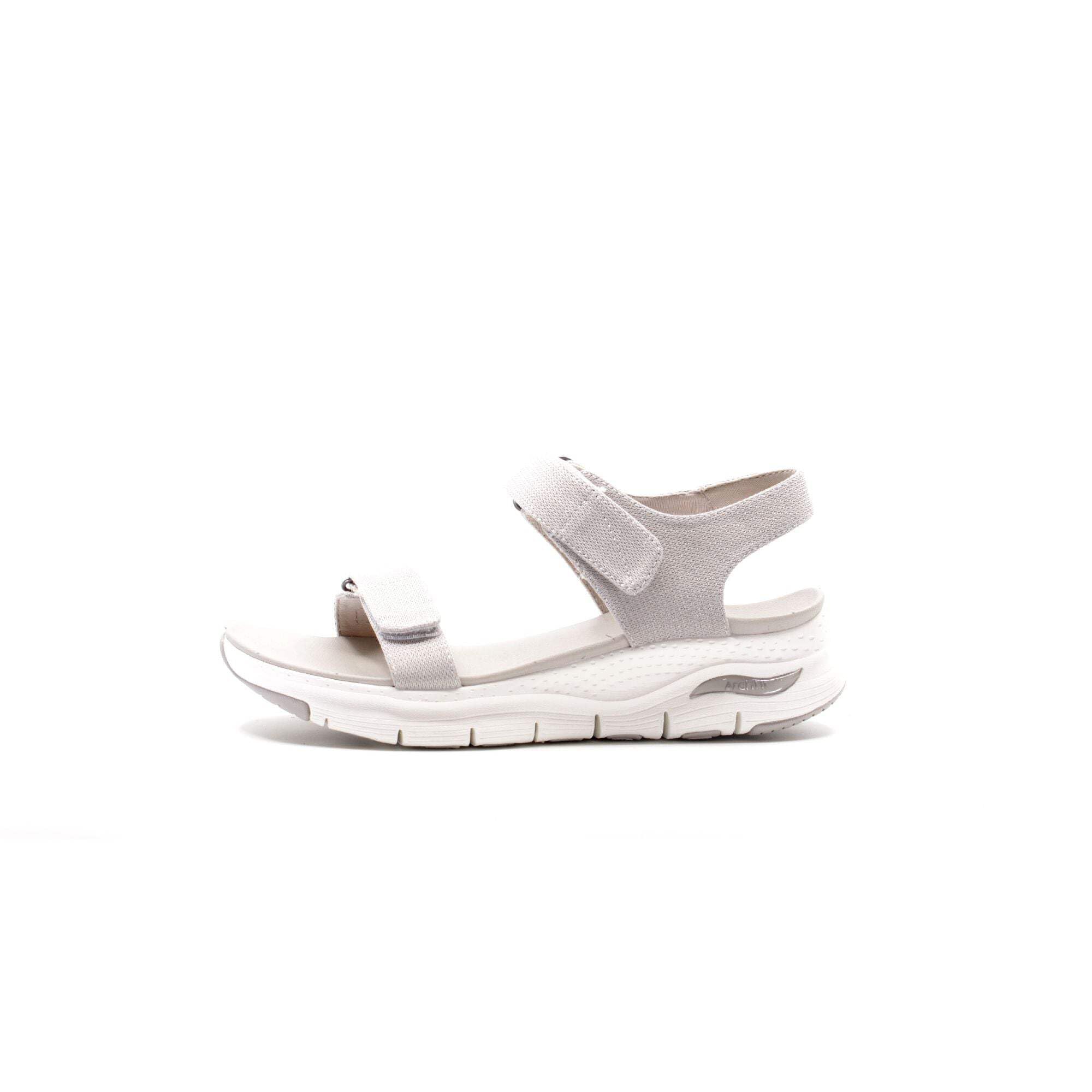 Skechers ARCH FIT TOURISTY, Sandalias para Mujer, Taupe Mesh, 41 EU