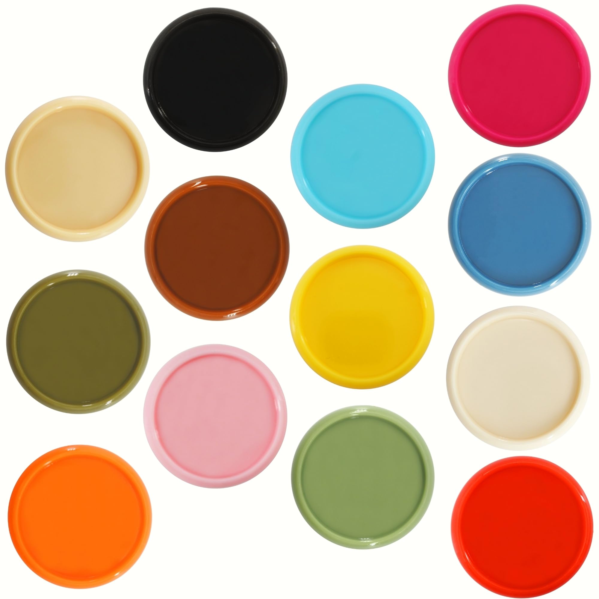 ITSYHPRO Assorted Discbound 24mm 33pcs Notebook Binding Rings