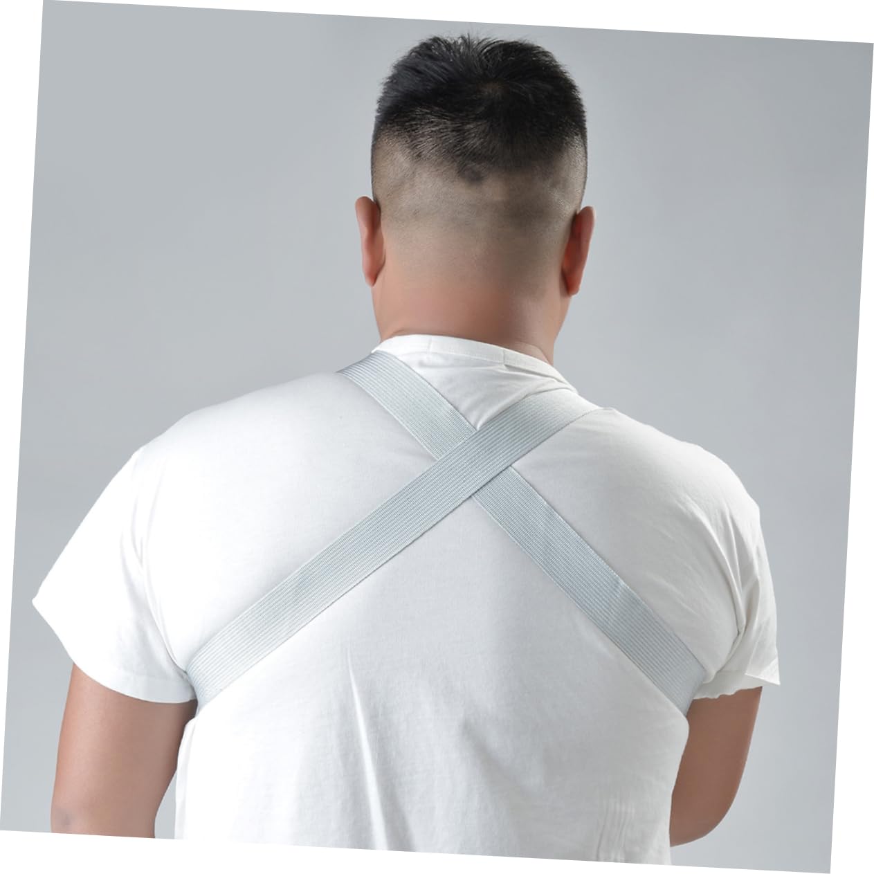 SHERCHPRY 1PC Adjustable Arm Sling for Shoulder Immobilization Breathable Brace for Elbow and Arm Reversible Design for Comfort