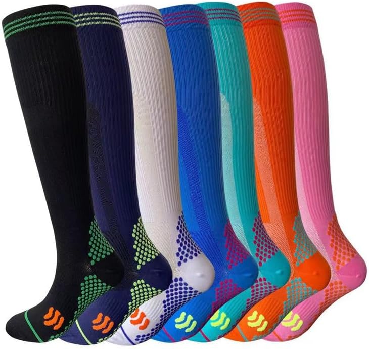 Sports Pressure Socks Running Fitness Jump Rope Compression Mid-length Calf