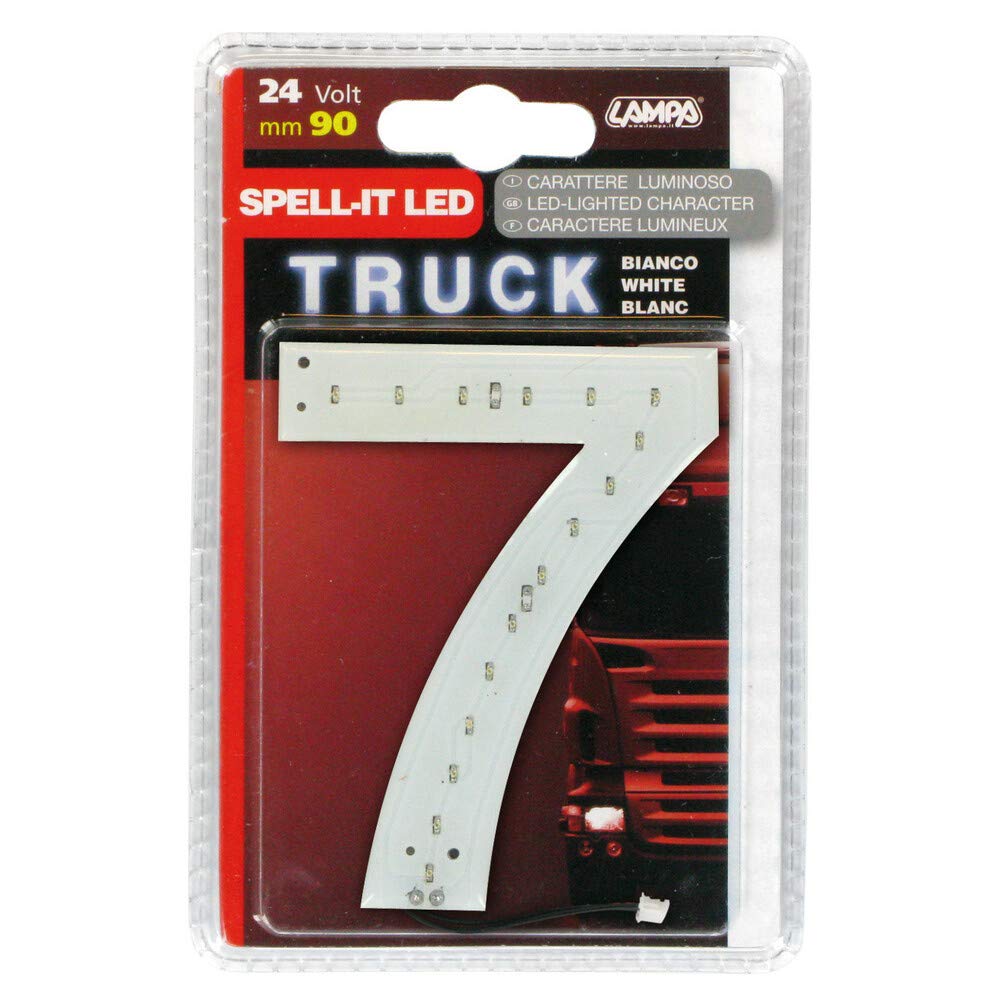 Lampa 98755 Number 7 Sticker, 24 V, White LED