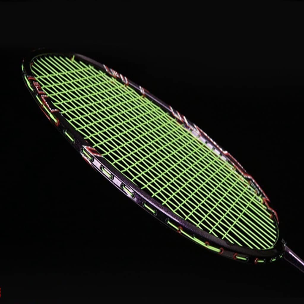 35lb Badminton Racket Carbon Can Attack and Defend 4U Offensive Boys Smash Racket Single Shot