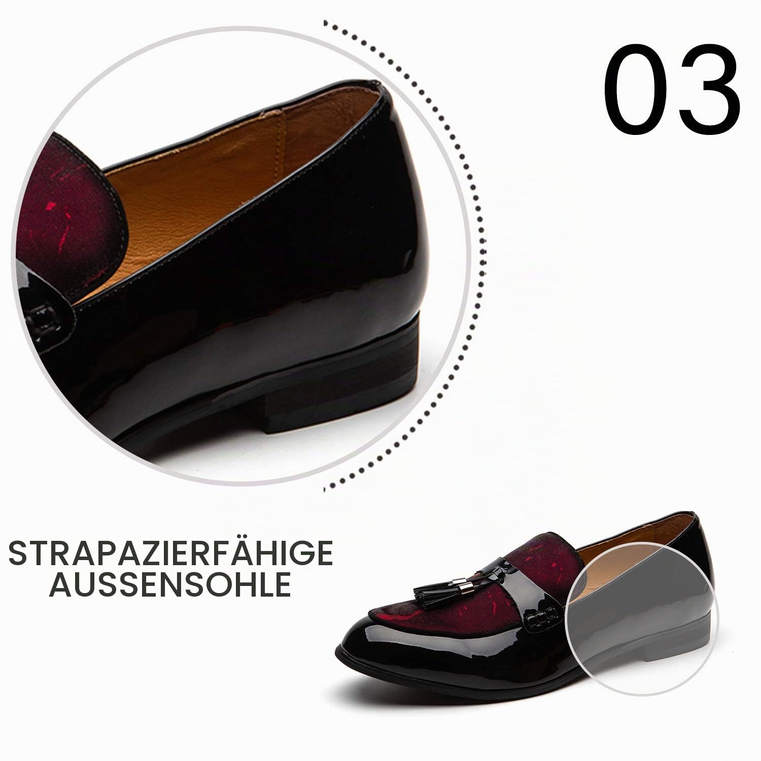 JITAI Herren Schuhe und Mokassins für Herren Mode Herren Freizeitschuhe