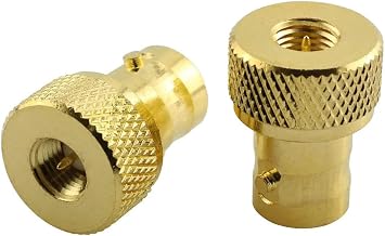 2pcs RF coaxial Coax Adapter SMA Male to BNC Female goldplated