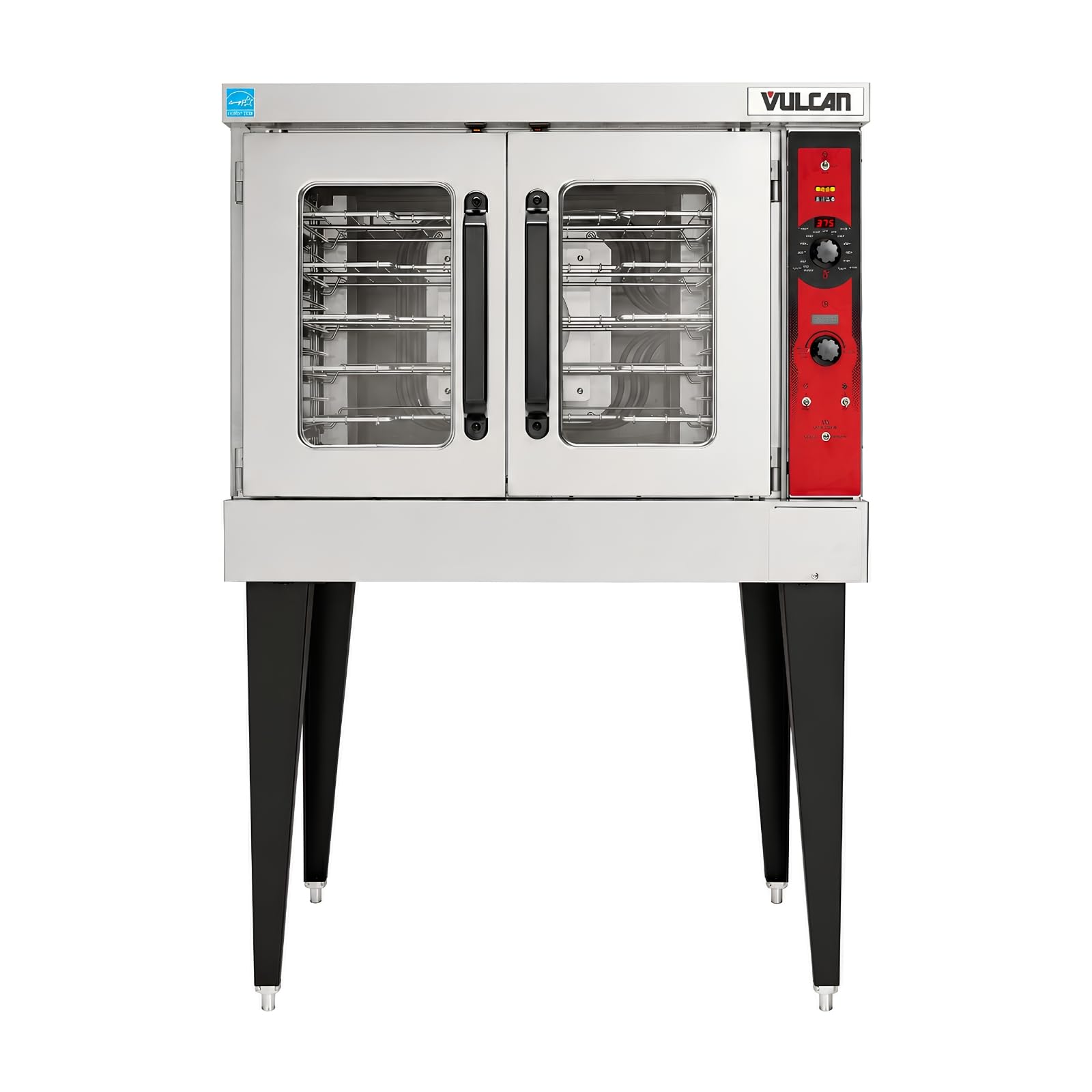 VULCAN Single Deck | 240V / Silver / 7.4 cubic_feet Commercial Ovens