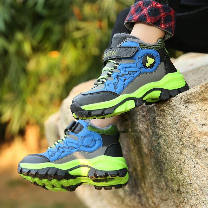 Foryo Botas de Invierno para Niños, Botas de Nieve, Senderismo, Trekking, Cálidas Forradas