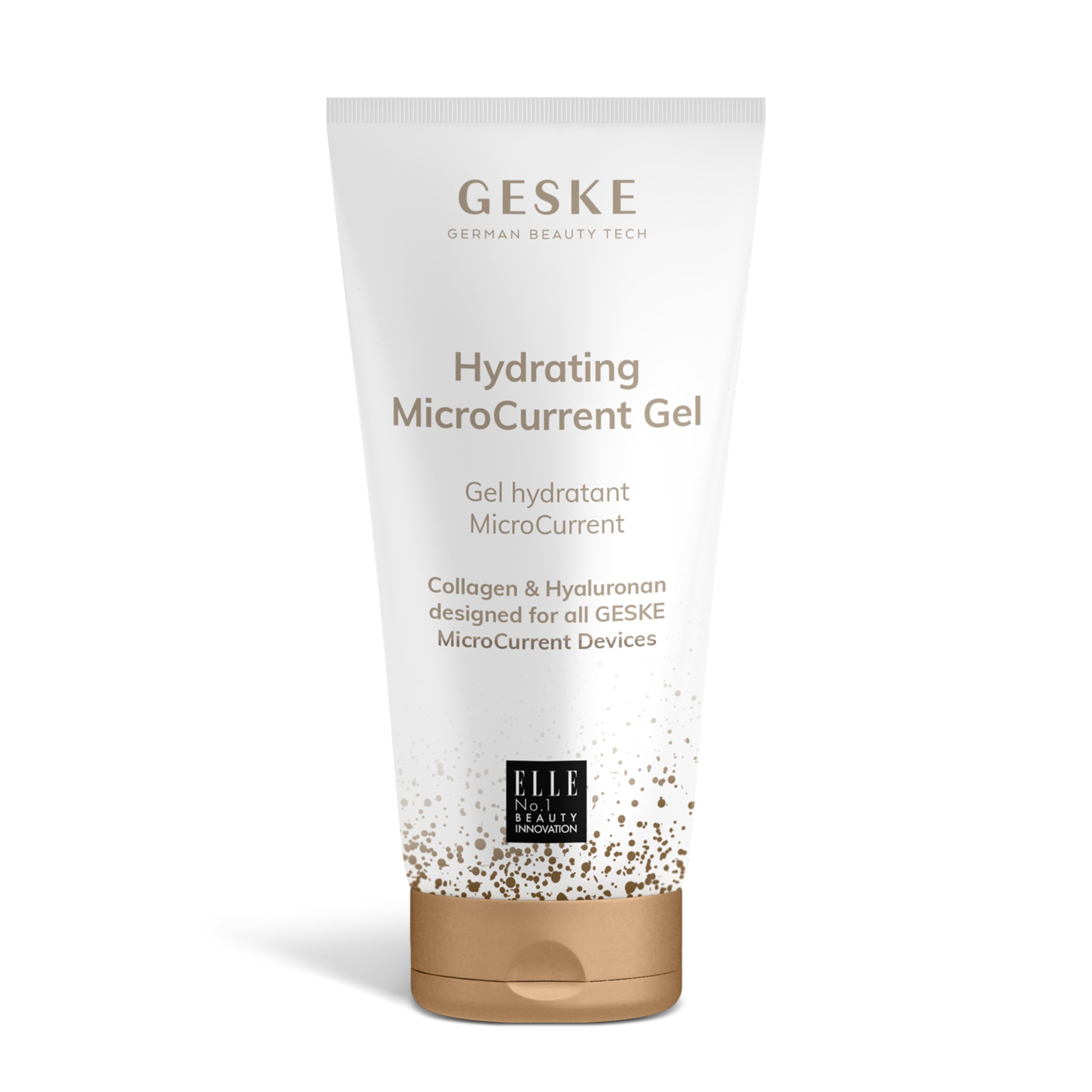 GESKE | Hydrating Micro Current Gel | Must-have for all GESKE Micro Current Devices | Intensive facial care with glycerin | Gentle Care | Water-based contact gel | Vegan formula without animal testing