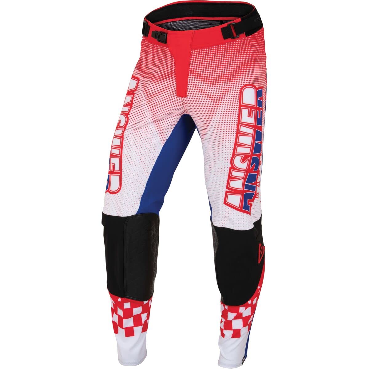 Answer Racing A22.5 Elite Revolution Youth Off-Road Motorcycle Pants - Red/White/Reflex / 28