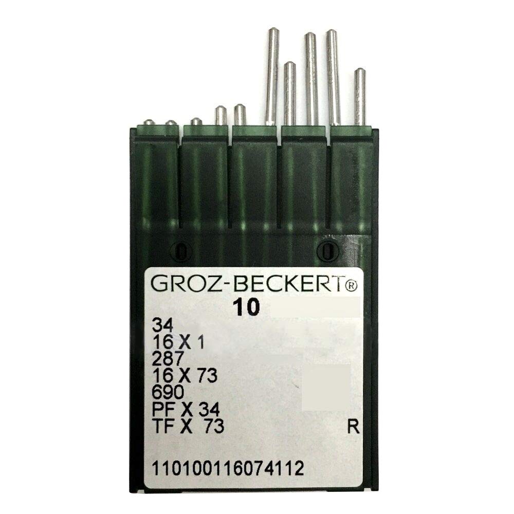 Amazon.com: 100 Groz Beckert 16X1 PFX34 Round Shank Needles For