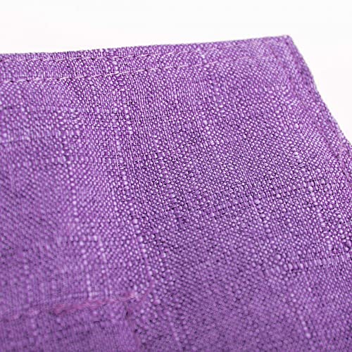 LIVEDECO - Funda vacía Puf Gigante XL Interior Violeta Cocooning BiG52 Cover