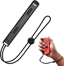 Dragonnes Pour Manette Compatible avec Switch, Pour Joycon, Bracelet Réglable avec Mécanisme De Sécurité, Sangle De Poignet De Rechange Idéale Pour Les Jeux Sportifs À Détection De Mouvement