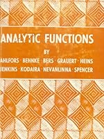 Analytic Functions. Princeton Mathematical Series No. 24 B000OKO3B8 Book Cover
